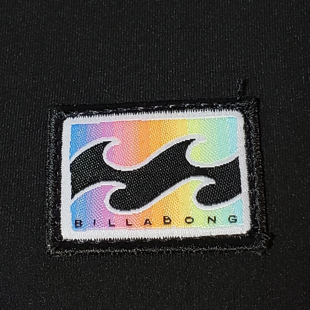 Billabong black Rollin Deep zippered tablet bag
